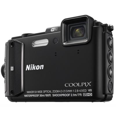 Цифровой фотоаппарат Nikon Coolpix AW130 Black VNA840E1
