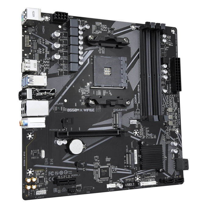 GIGABYTE B550M K WIFI6E
