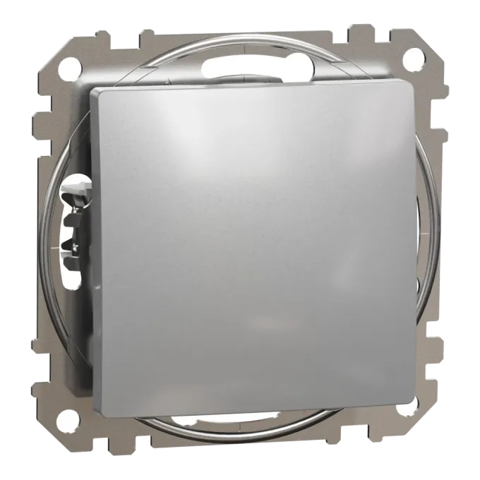 Schneider Electric SDD113101 Sedna Design & Elements 1-клавишный алюминий