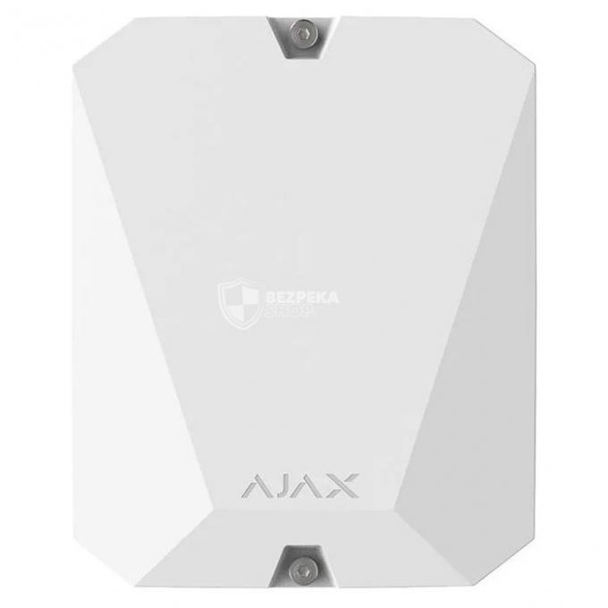 Централь Ajax Hub Hybrid (2G), White, GSM 2G / Ethernet, с поддержкой датчиков с фотофиксацией, до 100 устройств, до 50 пользователей, удаленная настройка
