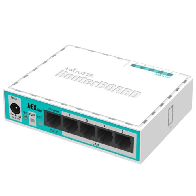 Mikrotik hEX lite (RB750r2) 5-портовый
