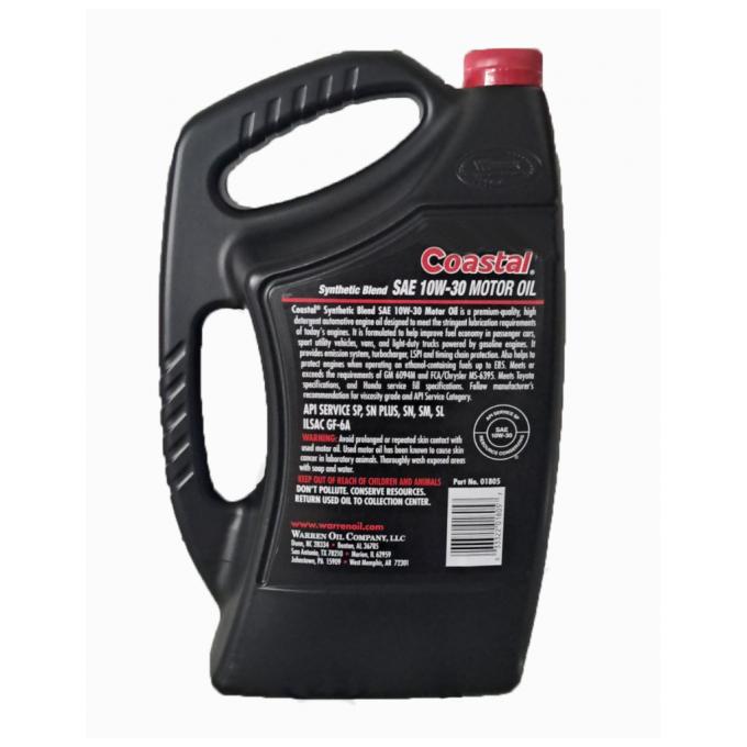 Coastal Synthetic blend 10W-30, 4,73л