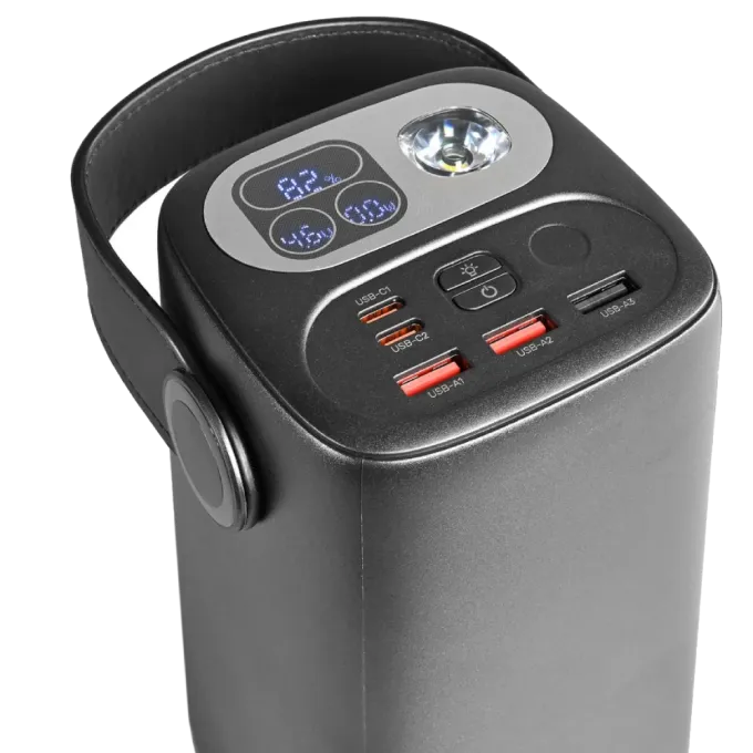 VIDEX TITANUM WC60 PD100W Black 60000mAh