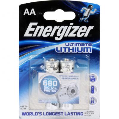 Батарейка Energizer Ultimate Lithium L91 * 2 7638900262636