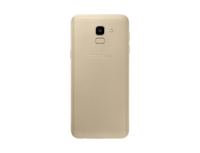 Мобильный телефон Samsung SM-J600F/DS (Galaxy J6 Duos) Gold SM-J600FZDDSEK