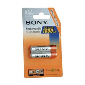 Аккумулятор Sony NHAAAB2E R03 1000 mAh 1x2 pcs NHAAAB2F