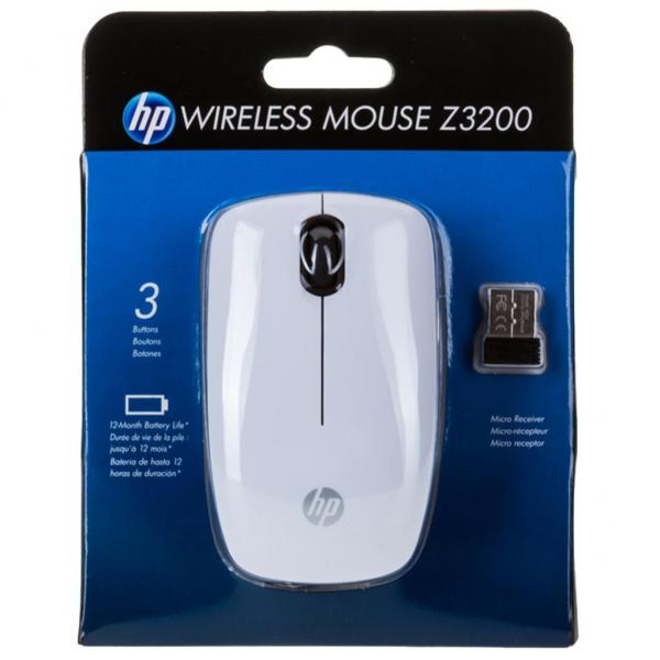 Мышка HP Z3200 white E5J19AA