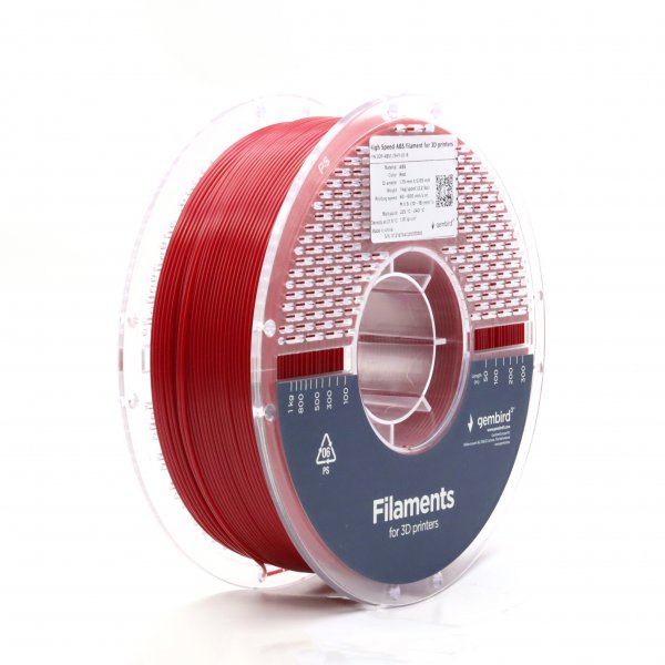 GEMBIRD 3DP-ABS1.75HY-01-R