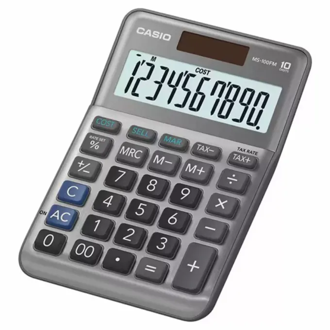 Casio CALC-CAS-MS-100FM-WA