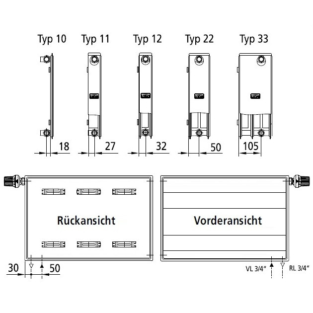 Kermi PLV220201601RXK