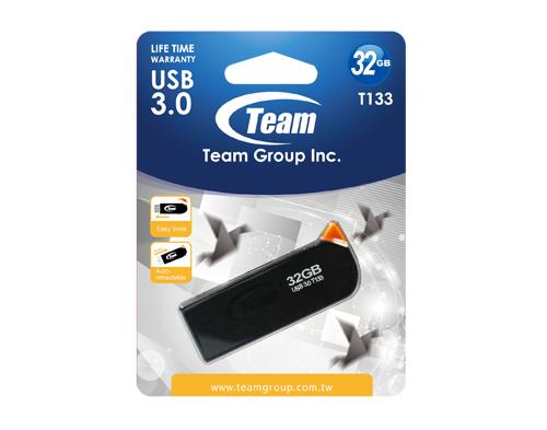 USB флеш накопитель Team 32GB T133 Black USB 3.0 TT13332GB01