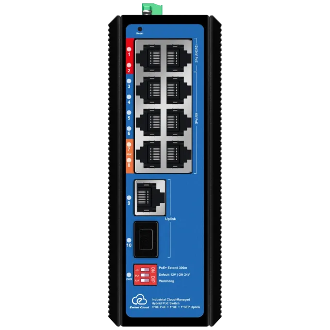 Ewind EW-EPIS3910SH-8GE AI PoE