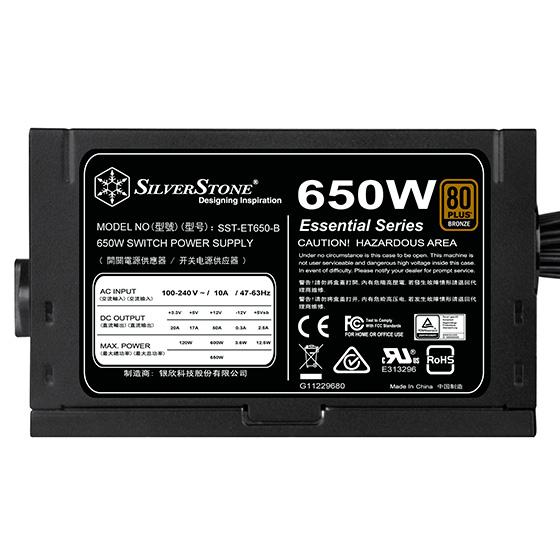 SilverStone SST-ET650-B