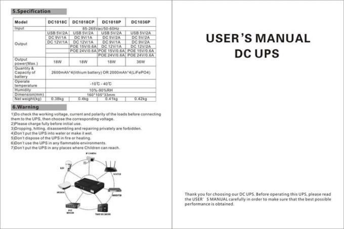 XoKo XK-DC1018P-BK
