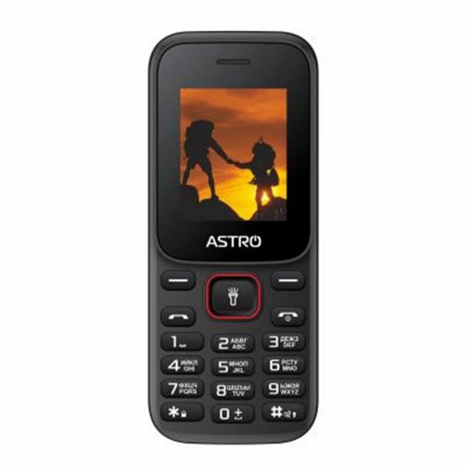 Astro A144 Dual Sim Black/Red A144 Black/Red