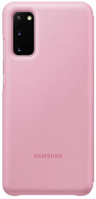 Чехол для моб. телефона Samsung LED View Cover для Galaxy S20 (G980) Pink EF-NG980PPEGRU