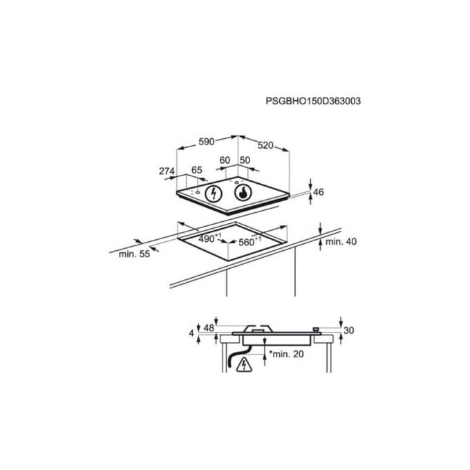 ELECTROLUX GPE363RBV