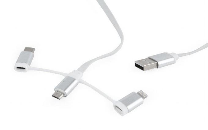 Cablexpert CC-USB2-AMLM32-1M-W