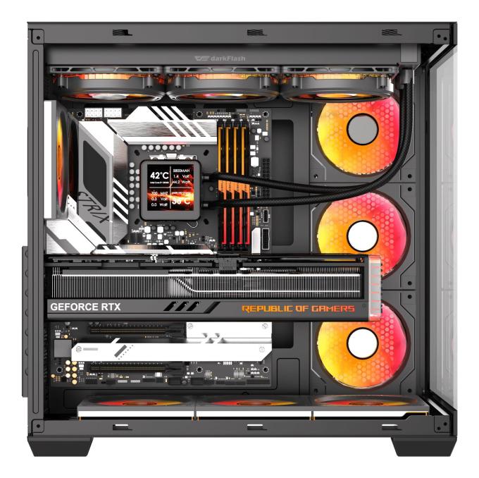 DARKFLASH C280 BLACK