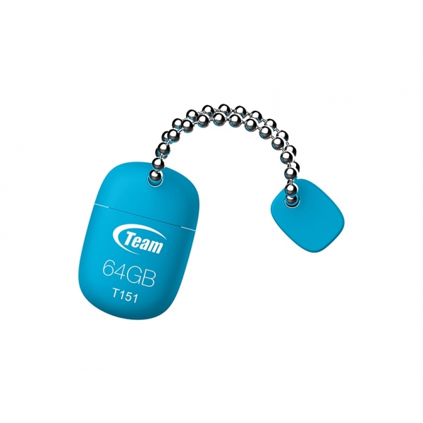 USB флеш накопитель Team 64GB T151 Blue USB 2.0 TT15164GL01