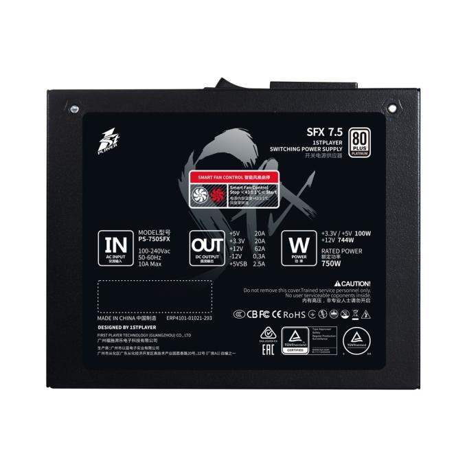 1STPLAYER SFX-PLT-750-BK-EU