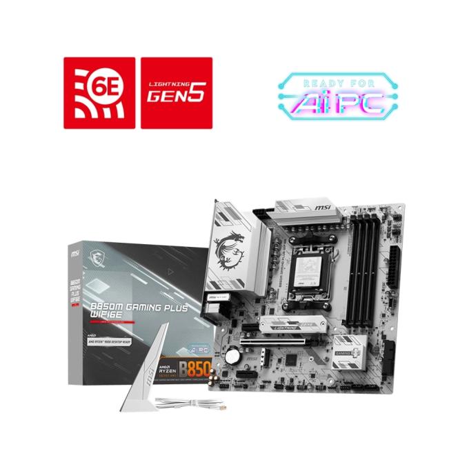 MSI B850M GAMING PLUS WIFI6E