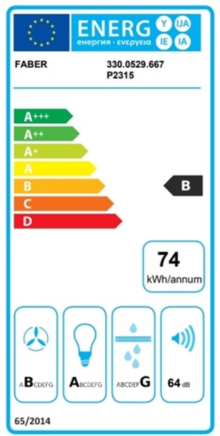 FABER Tweet Ev8 Led WH A80