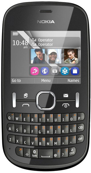 Мобильный телефон Nokia 200 (Asha) Graphite A00003871