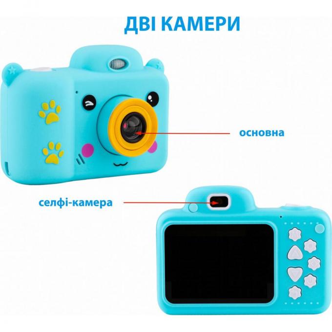 Цифровой фотоаппарат ATRIX TIKTOKER 5 DUAL CAM 24MP 1080p blue cdfatxtt5bl