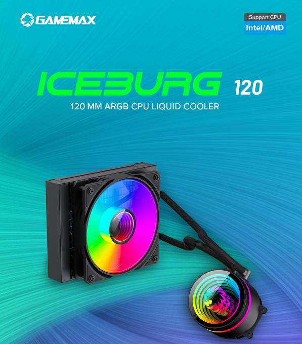 GAMEMAX Iceburg 120 Black infinity