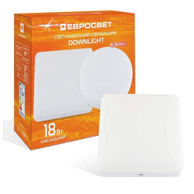 Євросвітло LED-SS-120-18 6400К без рамки