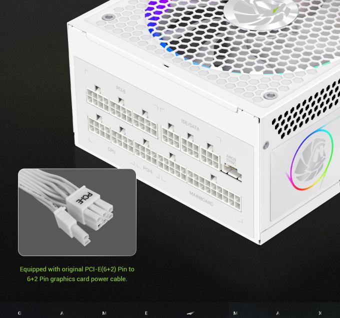 GAMEMAX RGB 1050G WH