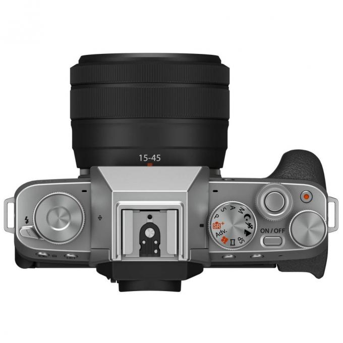 Цифровой фотоаппарат Fujifilm X-T200 + XC 15-45mm F3.5-5.6 Kit Silver 16647111