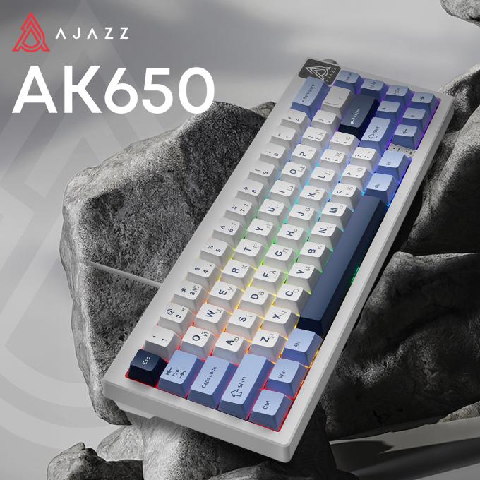 Ajazz AK650-SS-BWB
