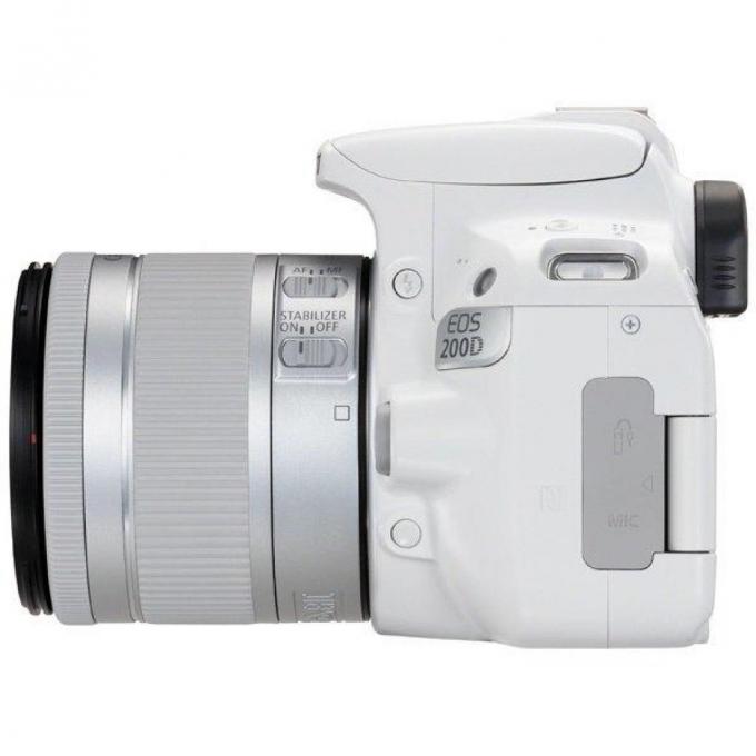 Цифровой фотоаппарат Canon EOS 200D 18-55 IS STM kit White 2253C007AA