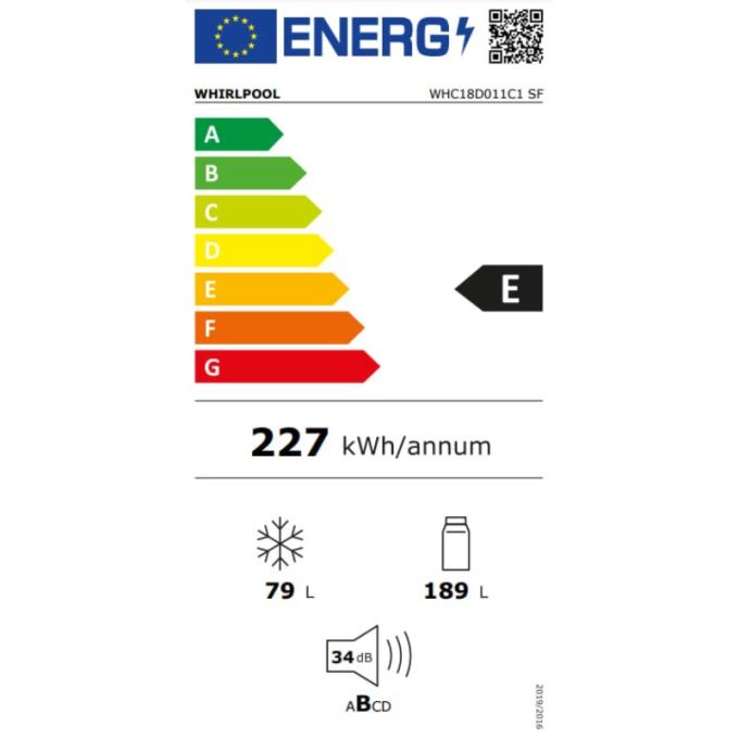 Whirlpool WHC18D011C1 SF