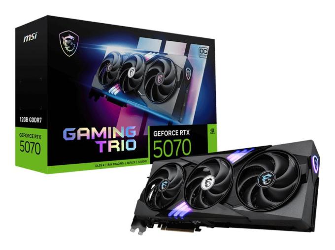 MSI RTX5070 12G GAM TRIO OC