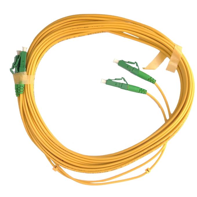 Abee LC/APC-LC/APC duplex, G657A, 2.0mm, 5m