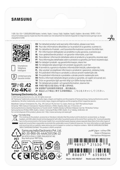Samsung MB-MB256T/WW