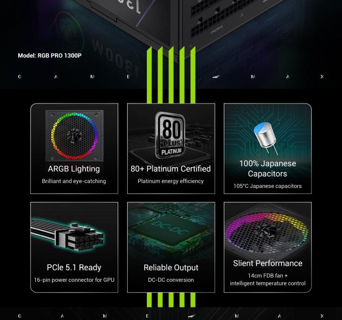 GAMEMAX RGB PRO 1300P
