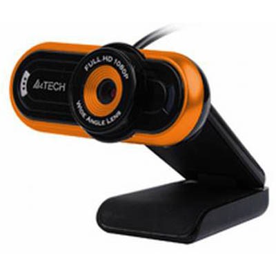Веб камера Full-HD, USB 2.0 A4 Tech PK-920H-2 (Black+Orange)
