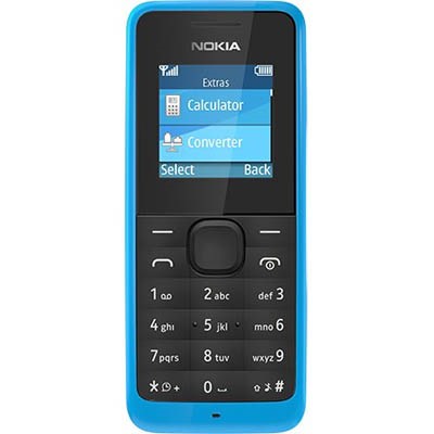 Мобильный телефон Nokia 105 Cyan A00010804