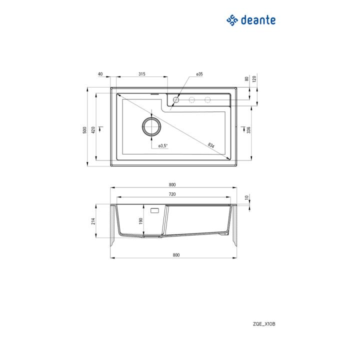Deante ZQE_G10B