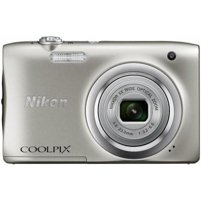 Цифровой фотоаппарат Nikon Coolpix A100 Silver VNA970E1