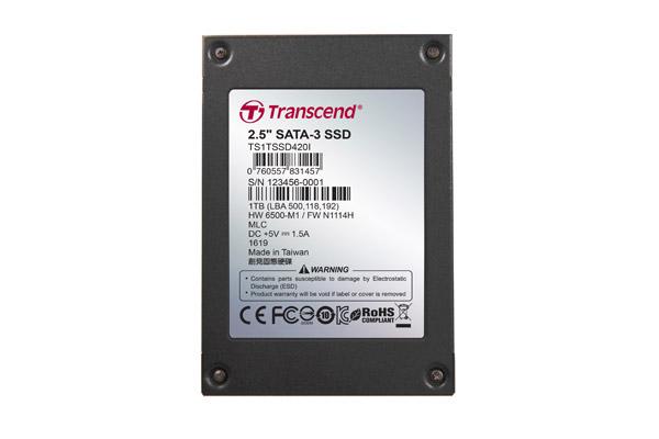 Твердотільний накопичувач SSD 2.5" Transcend 420 64GB SATA MLC BULK TS64GSSD420K