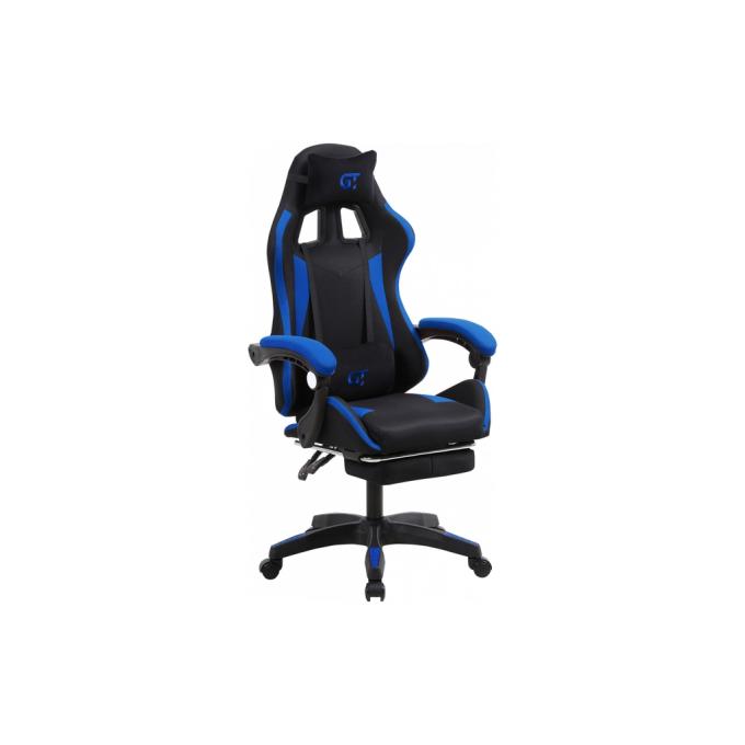 GT Racer X-2324 Fabric Black/Blue