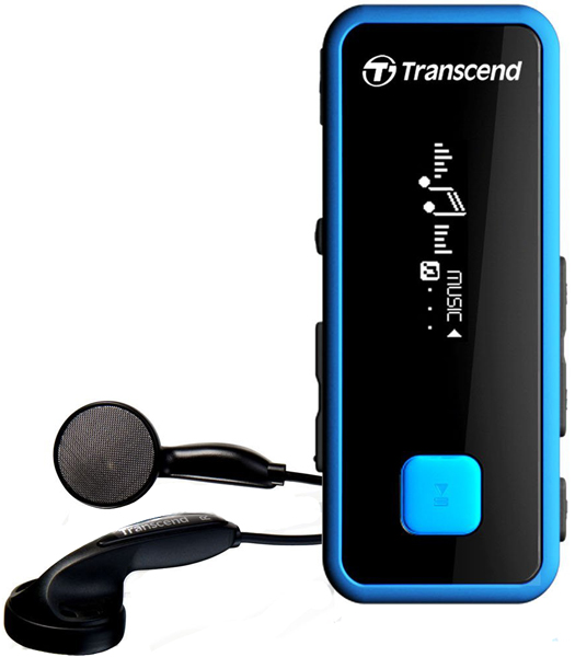 MP3-плеер Transcend T-Sonic 350 8Gb TS8GMP350B Blue