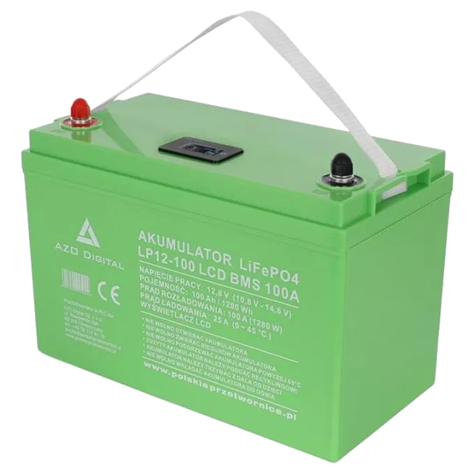 Аккумуляторная батарея LP12-100 100Ah 12V 100A LCD