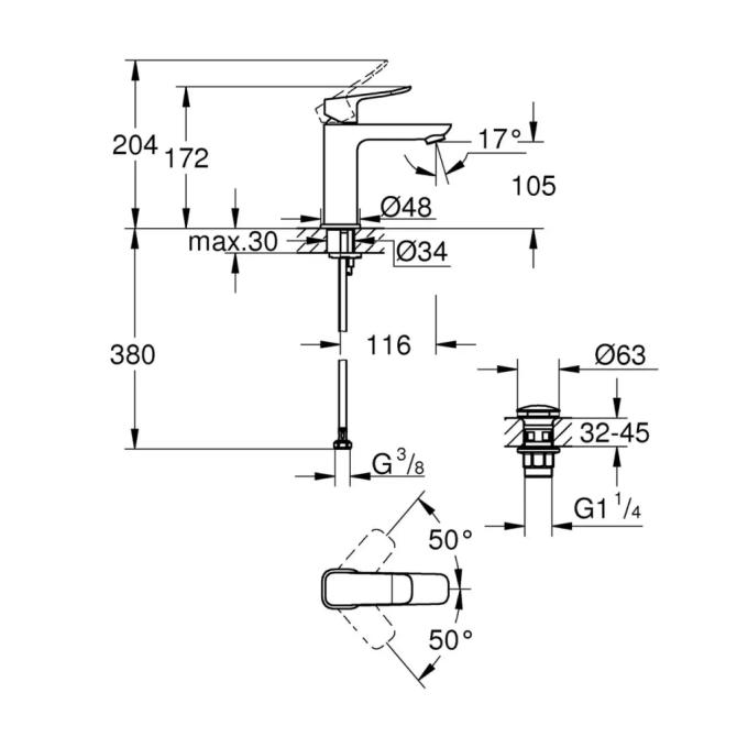 Grohe QuickFix 1018332430