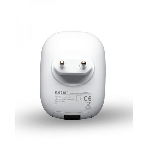 Точка доступа Netis E1+ White (N300, 1xRJ45, Wi-Fi ретранслятор) E1+_WHITE